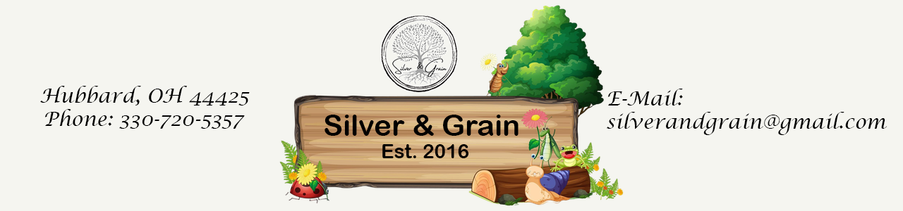 Silver & Grain Header